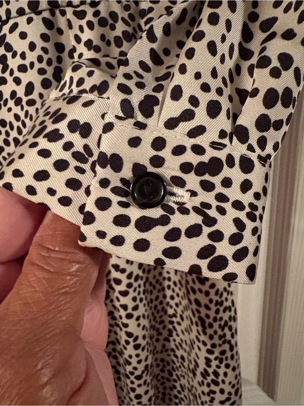 Primark Beige and Black Leopard Print Tiered Long Sleeve Midi Dress - Picture 9 of 11